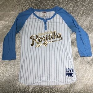 MLB KC Royals VS Pink Shirt